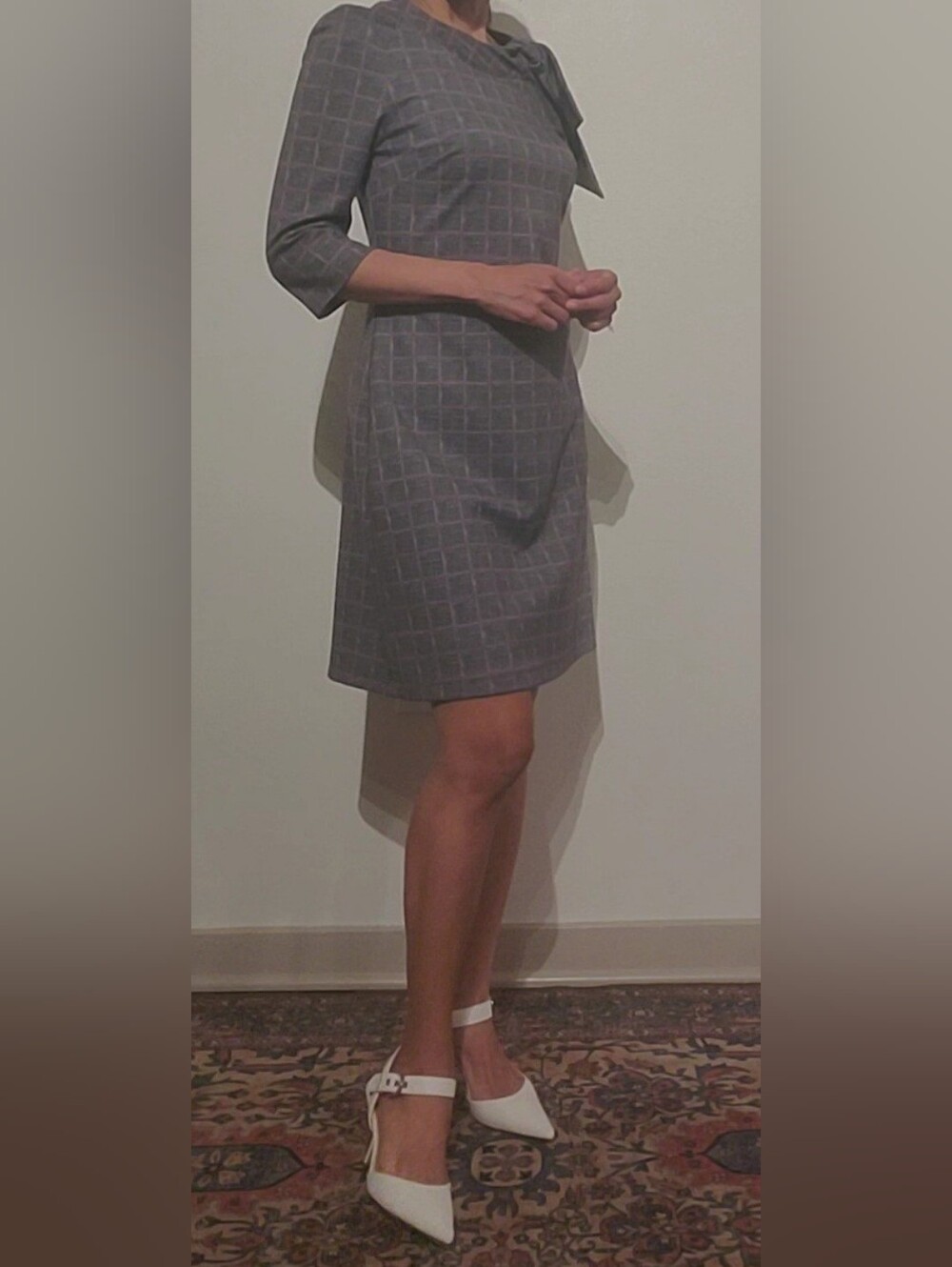 ALTON GRAY DRESS - Picture 10 of 10